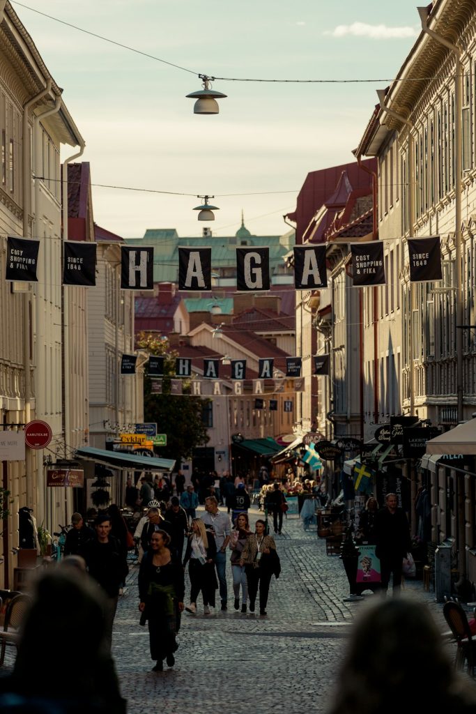The cutest place in Gothenburg, Haga.